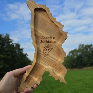 Platou Suvenir “Moldova” Personalizat